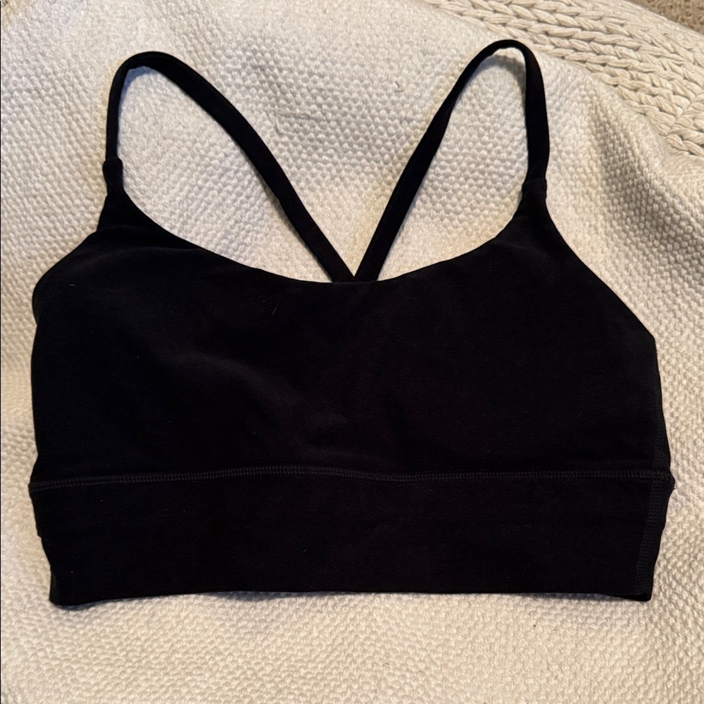 Women's Black Vuori Strappy Bra